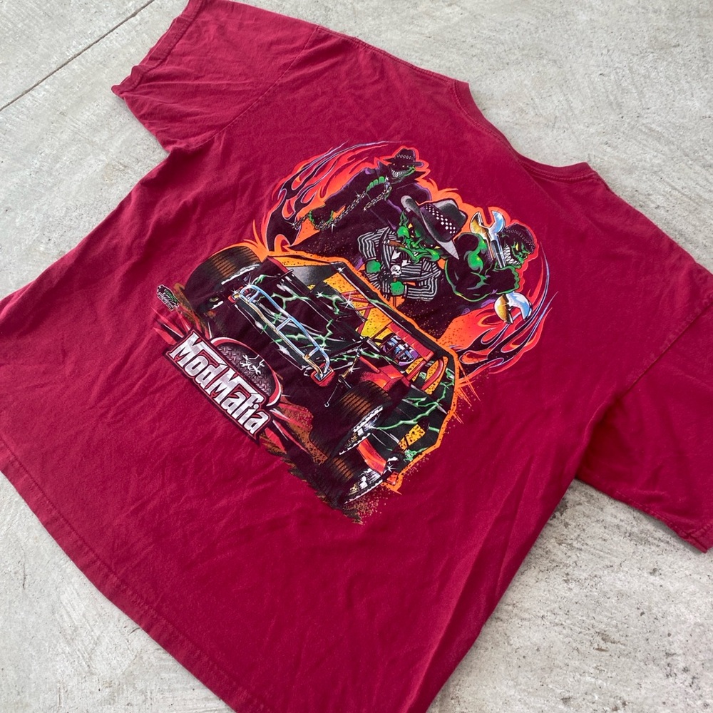 Mod Mafia Mechanic Racing TShirt - Picture 4 of 7